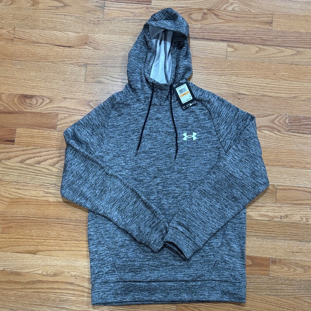 Men’s Under Armour Charcoal Hoodie with Logo